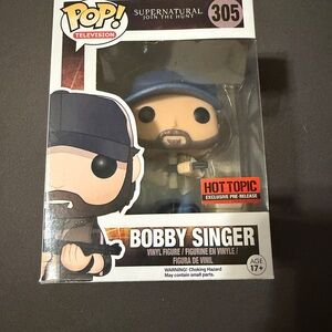 Funko Pop Supernatural Bobby Singer Pop! #305